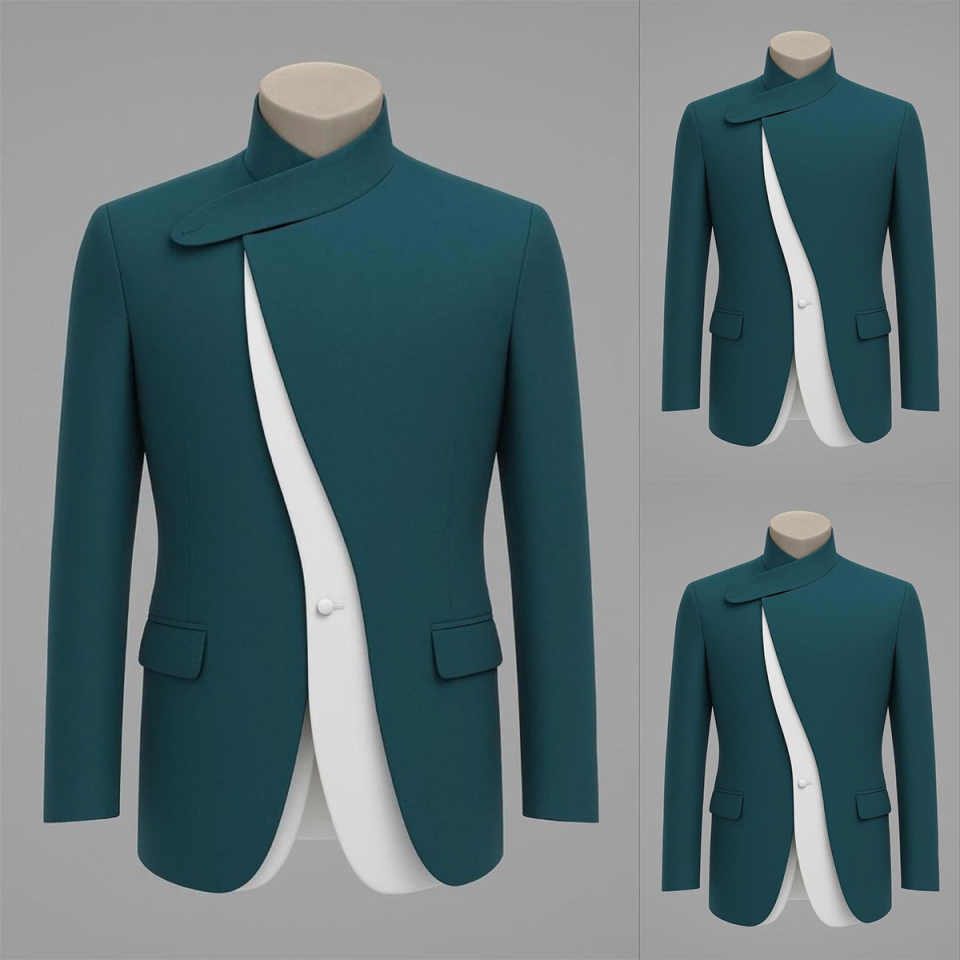 Unique Men'S Formal Wear - بدلة رسمية فريدة للرجال بتصميم مميز،