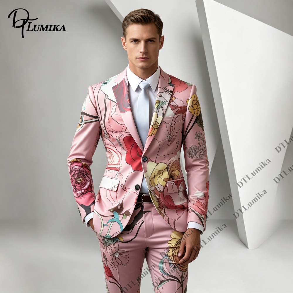 Men Formal Wear Photoshoot - طقم بدلة رجالي من قطعتين من