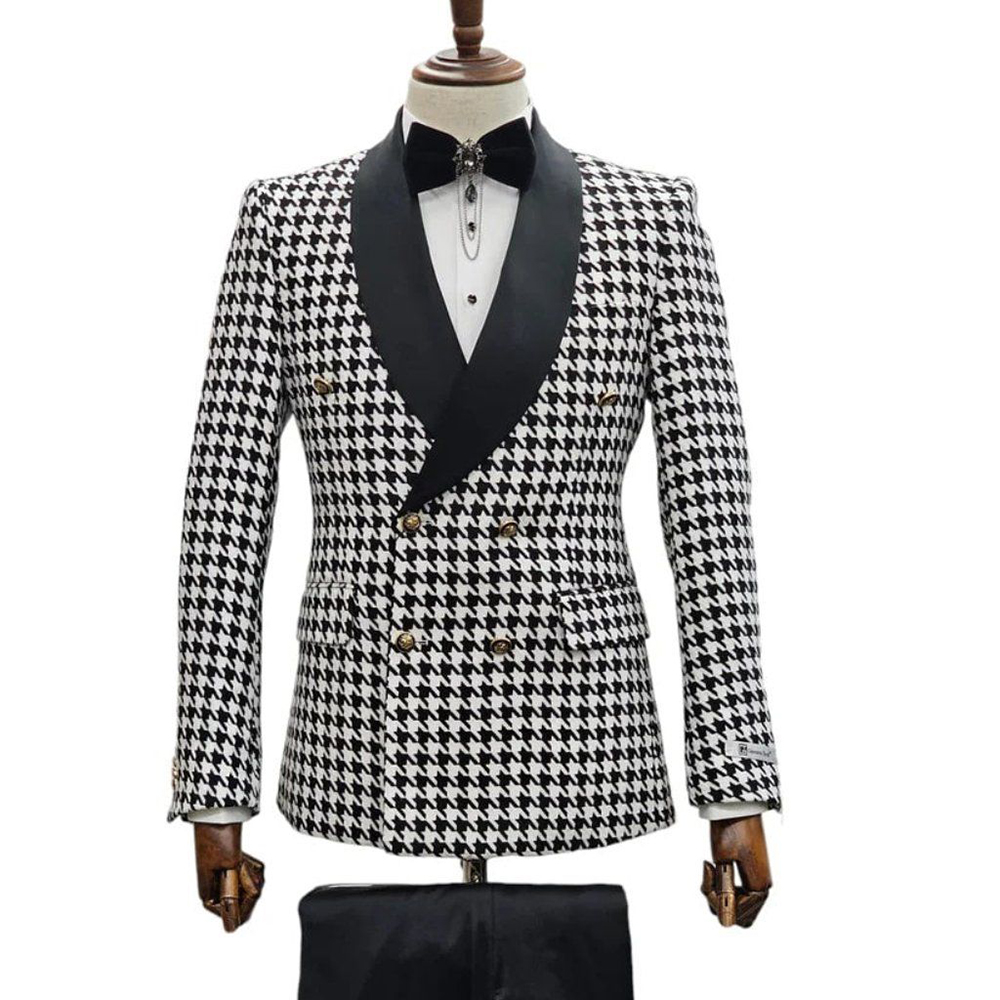 Men Formal Wear Wedding Guest - بدل رجالية عتيقة أنيقة مكونة من