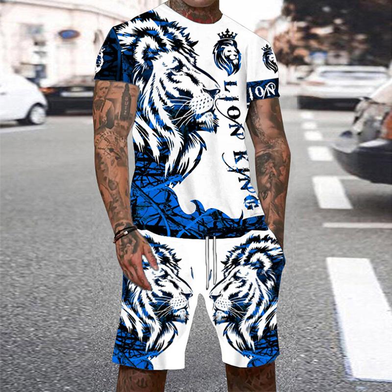 Men'S Formal Beach Wear - بدلة رياضية بطباعة ثلاثية الأبعاد على