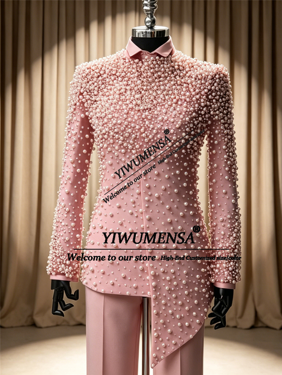 Unique Men'S Formal Wear - بدلة رجالية مصنوعة يدويًا لحفلات الزفاف
