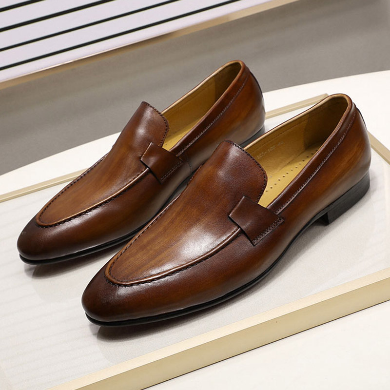 الخريف الصيف نمط الرجال المتسك - مراجعة Men Formal Wear Brown وسعره