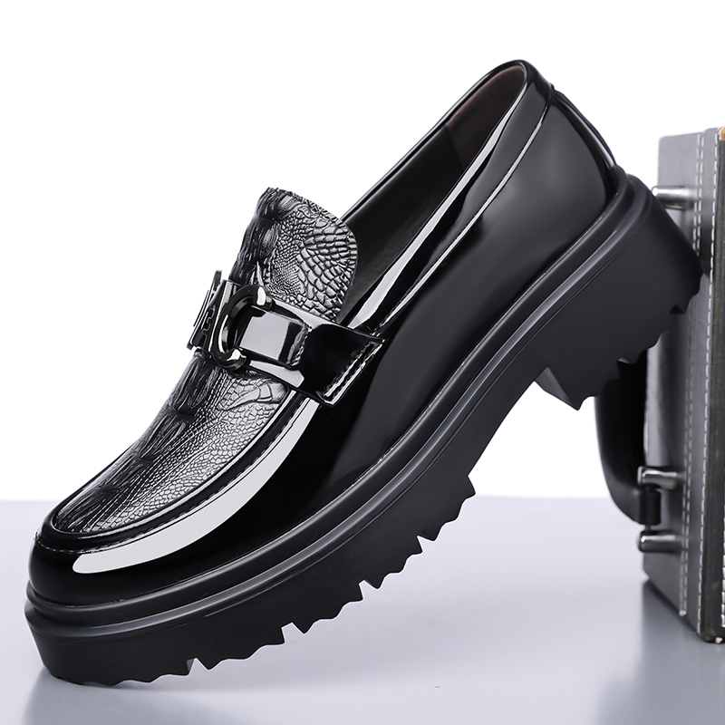 أحذية رجالية جلدية للربيع بنمط - مراجعة Formal Men Daily Wear Footwear وسعره