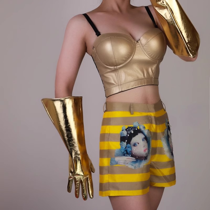 قفازات نسائية طويلة من الجلد ا - مراجعة Formal Glove Leather وسعره
