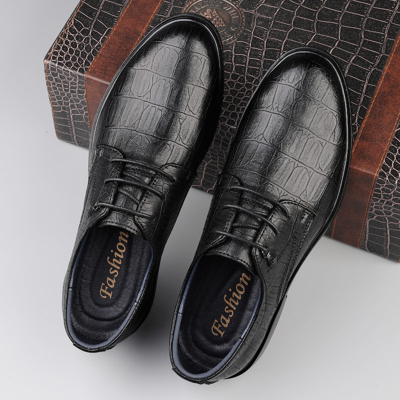 أحذية رجالية رسمية مصنوعة من ا - مراجعة Formal Men Daily Wear Footwear وسعره