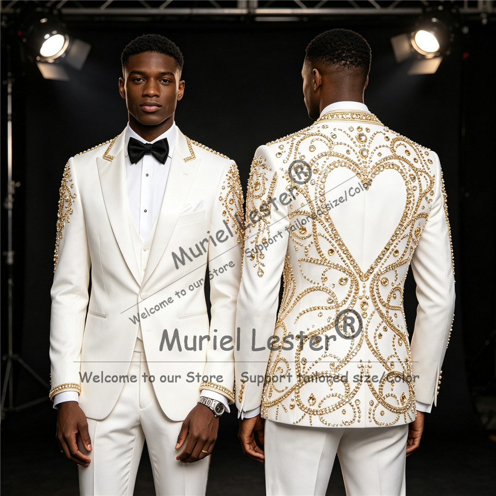 طقم من 3 قطع للرجال بتصميم فري - مراجعة Unique Men'S Formal Wear وسعره