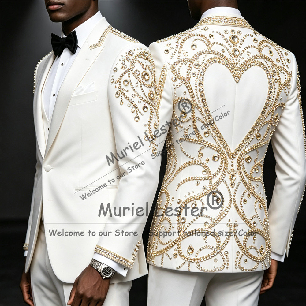 طقم من 3 قطع للرجال بتصميم فري - مراجعة Unique Men'S Formal Wear وسعره