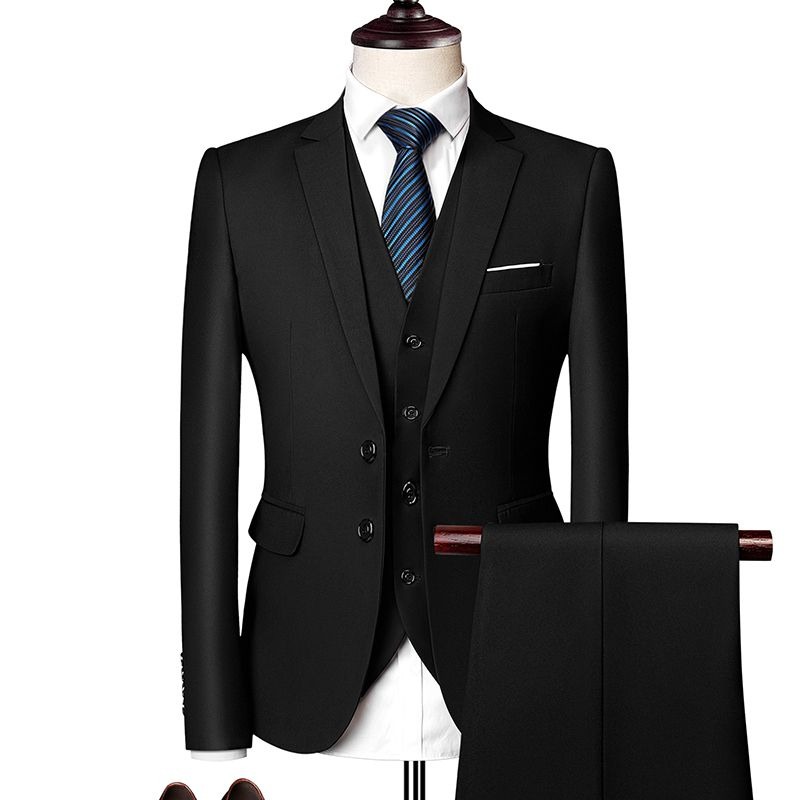 بدلة رجالية أنيقة على الطراز ا - مراجعة Men Formal Wear Wedding Guest وسعره