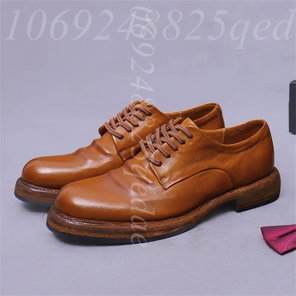 أحذية أوكسفورد رجالية مصنوعة ي - مراجعة Formal Men Daily Wear Footwear وسعره