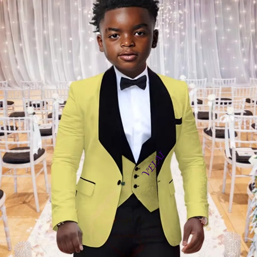 طقم بدلة أنيق للأولاد مكون من  - مراجعة Slim Fit Suit Set وسعره