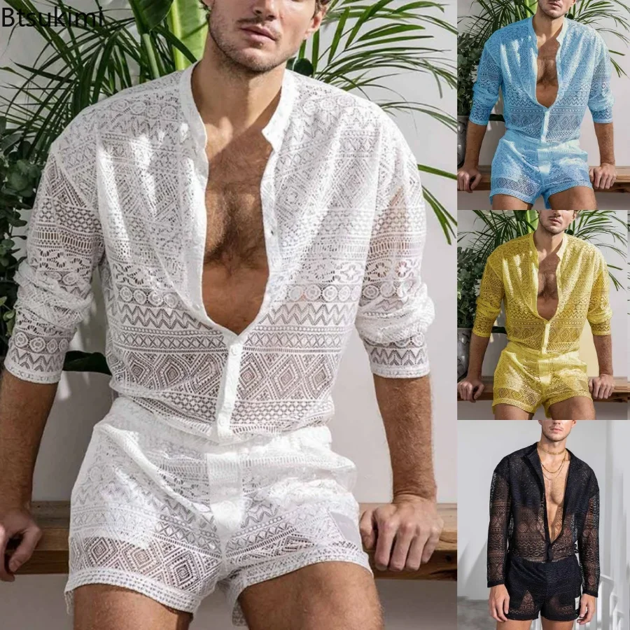 2026 الرجال الصيف قطعتين الدعا - مراجعة Men'S Formal Beach Wear وسعره