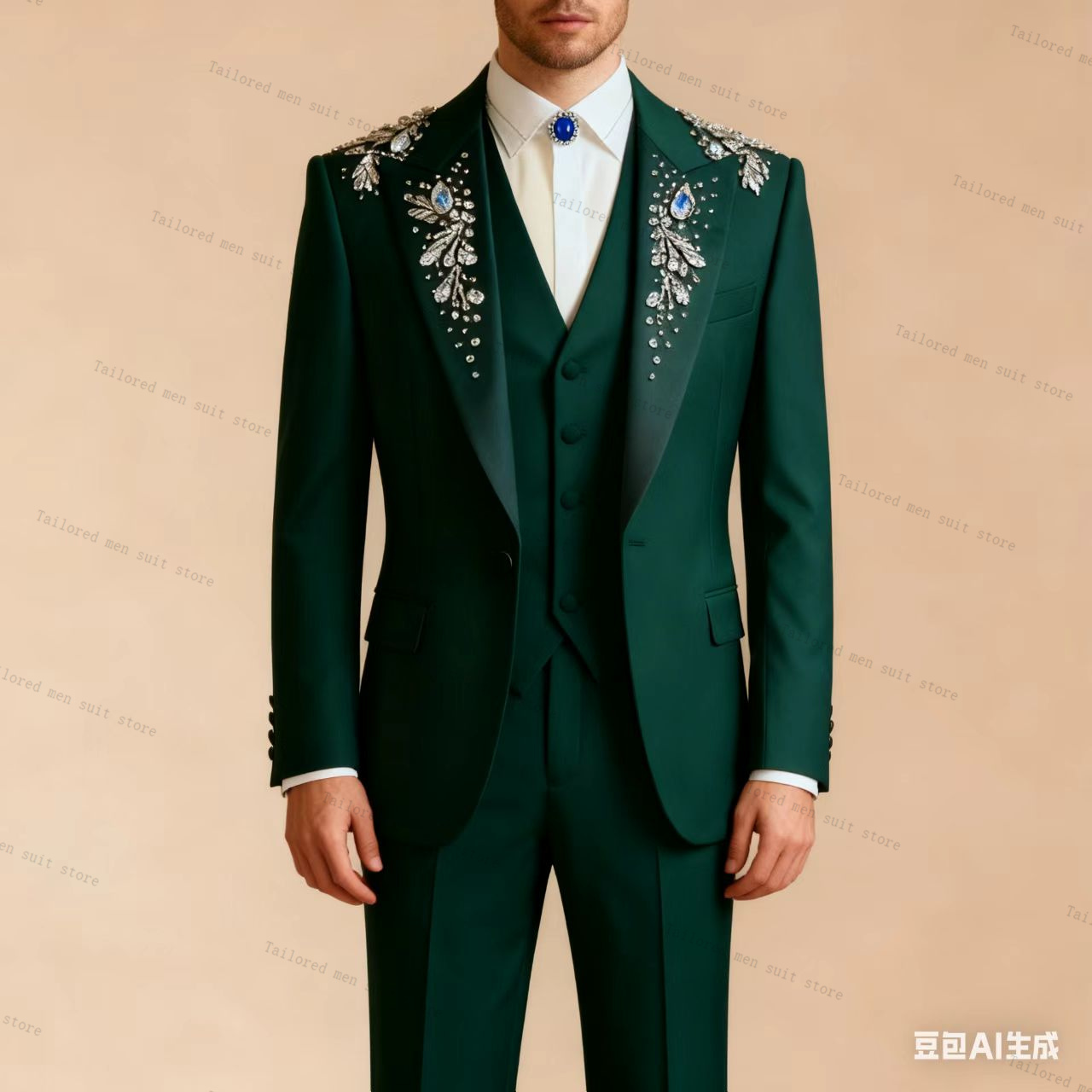 الأخضر الرجال الدعاوى فستان أط - مراجعة Men Formal Wear Wedding Guest وسعره