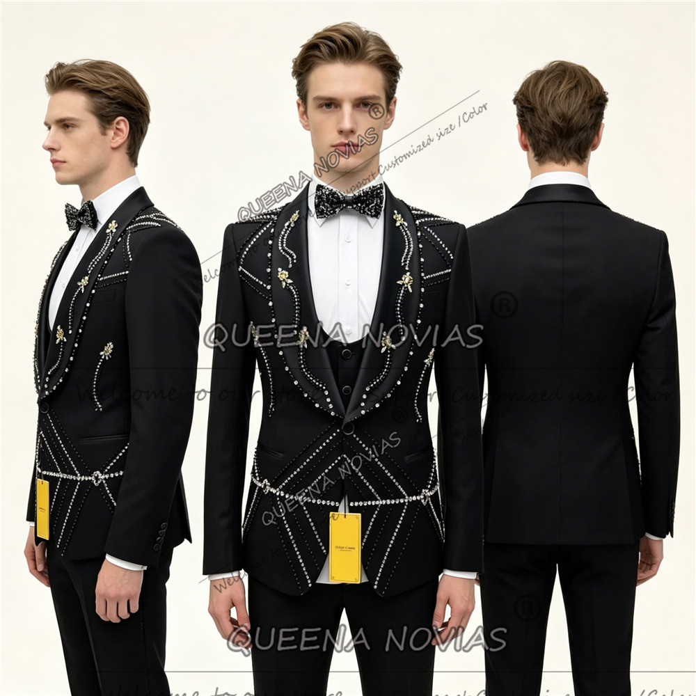 بدلة رجالية بتصميم فريد، طقم م - مراجعة Unique Men'S Formal Wear وسعره