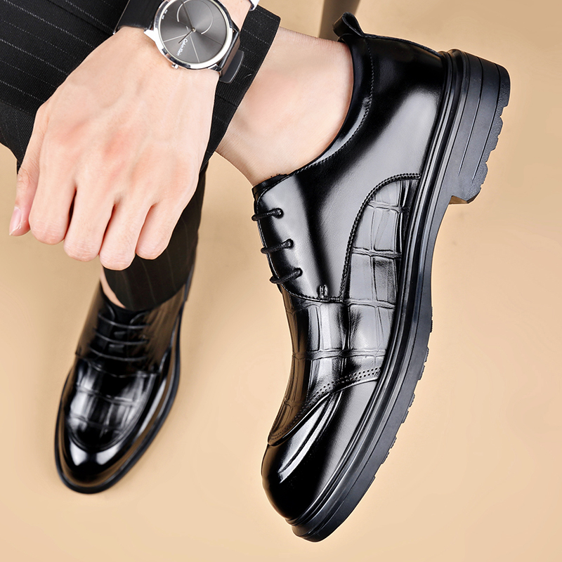 أحذية جلدية رسمية فاخرة للرجال - مراجعة Formal Men Daily Wear Footwear وسعره