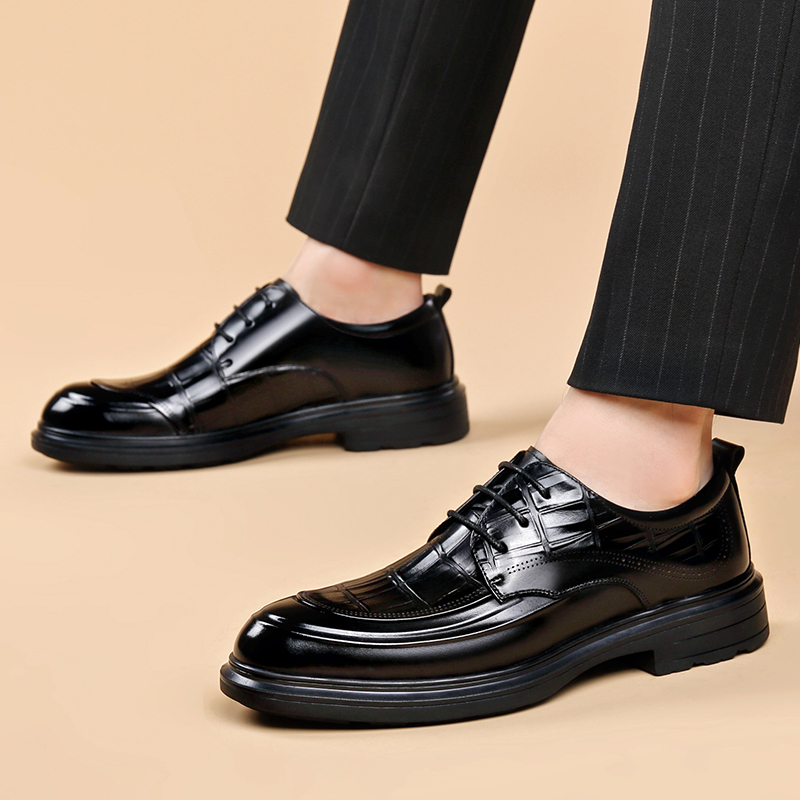 أحذية جلدية رسمية فاخرة للرجال - مراجعة Formal Men Daily Wear Footwear وسعره