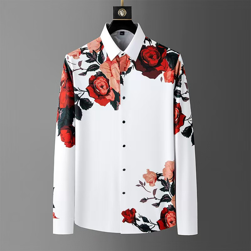 قميص رجالي كلاسيكي بأكمام طويل - مراجعة Men'S Vintage Formal Wear وسعره