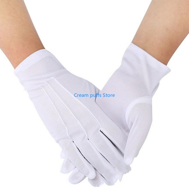 50LE رجال نساء عملة مجوهرات فض - مراجعة Formal Glove Leather وسعره