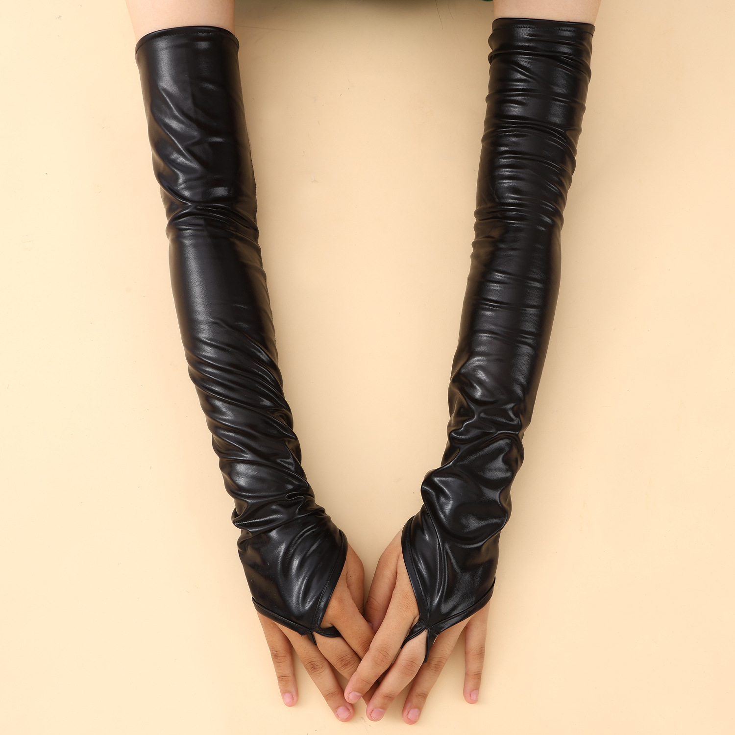 قفازات طويلة بدون أصابع من الج - مراجعة Formal Glove Leather وسعره