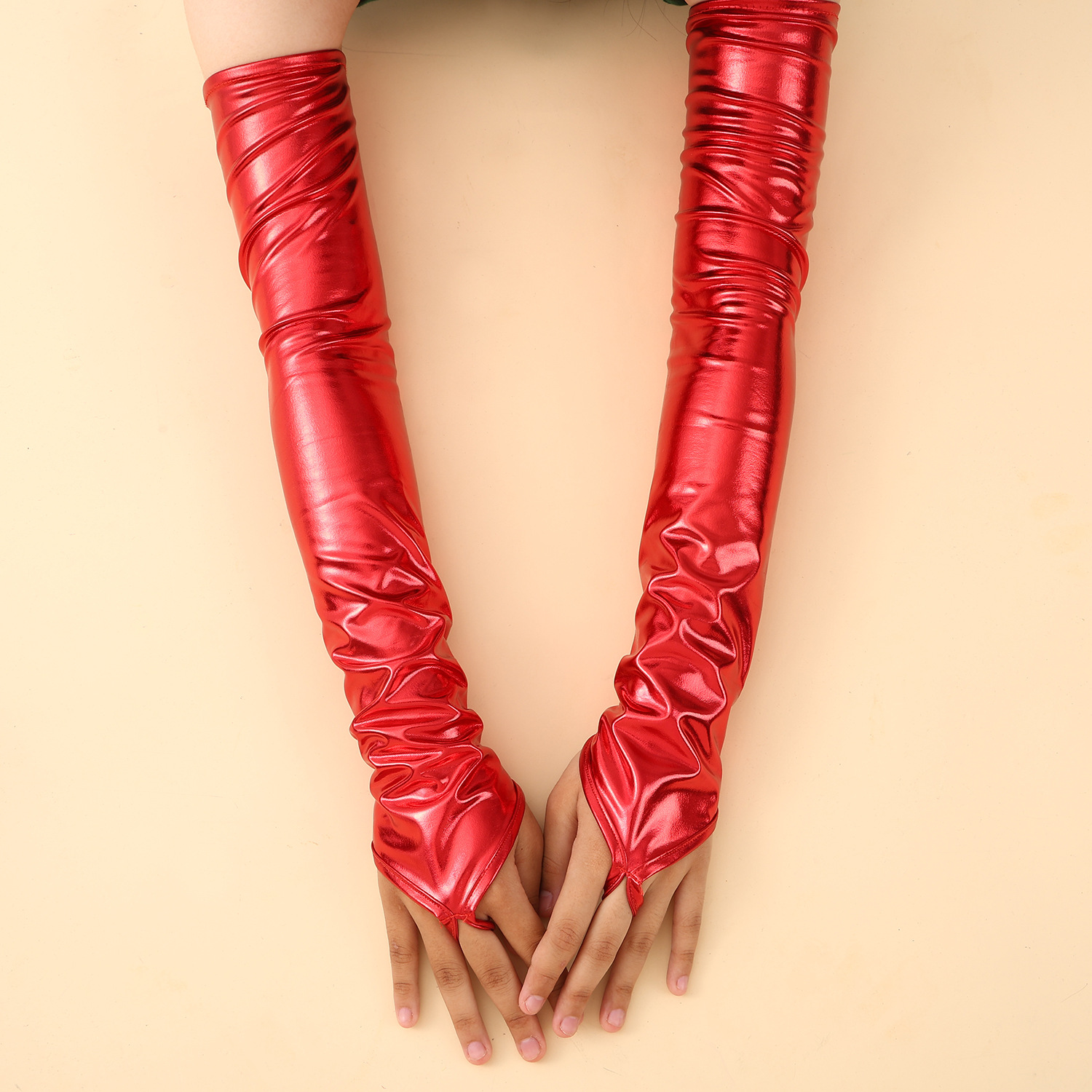 قفازات طويلة بدون أصابع من الج - مراجعة Formal Glove Leather وسعره